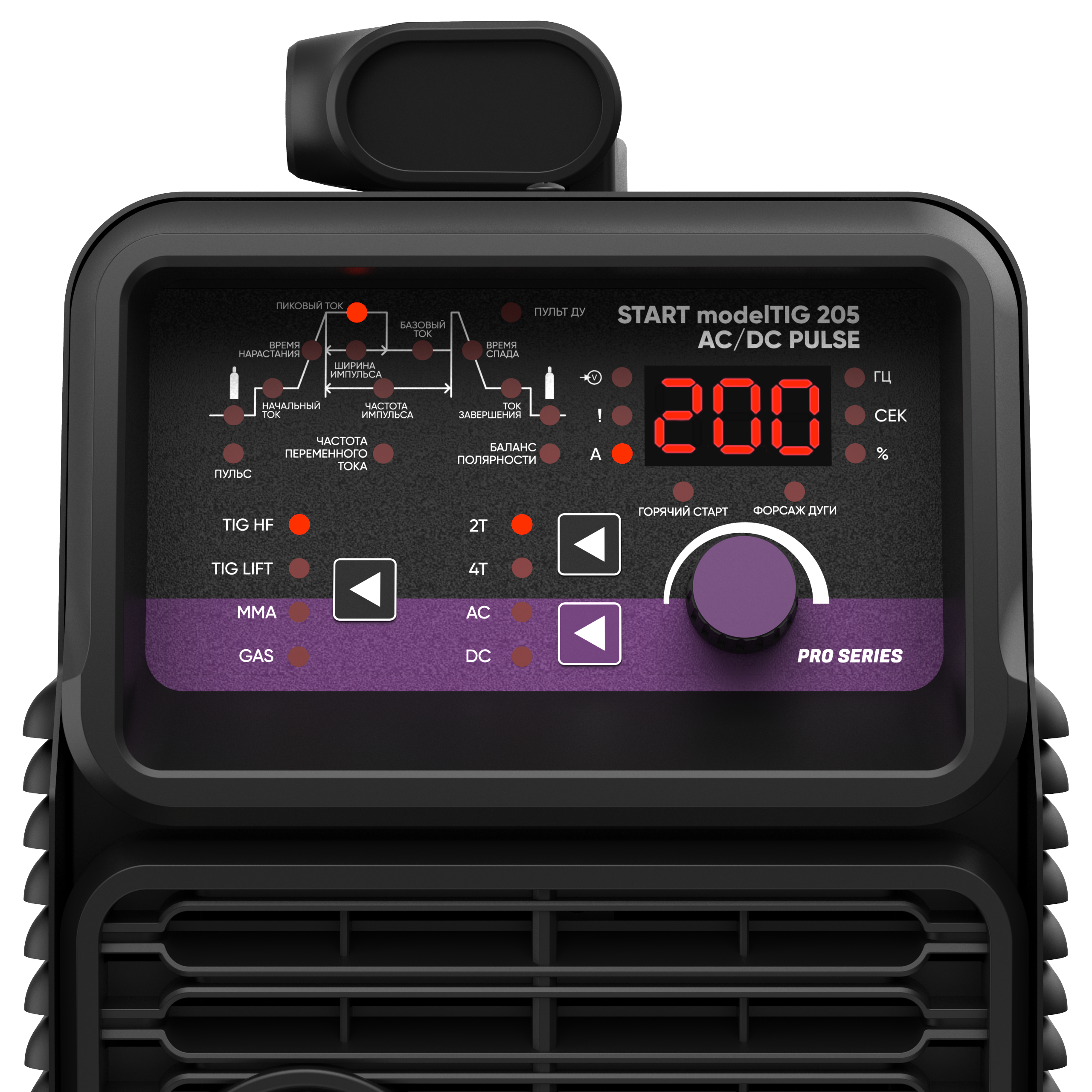 START modelTIG 205 AC/DC TIG PULSE Установка аргонодуговой сварки 3W205AP — изображение 5