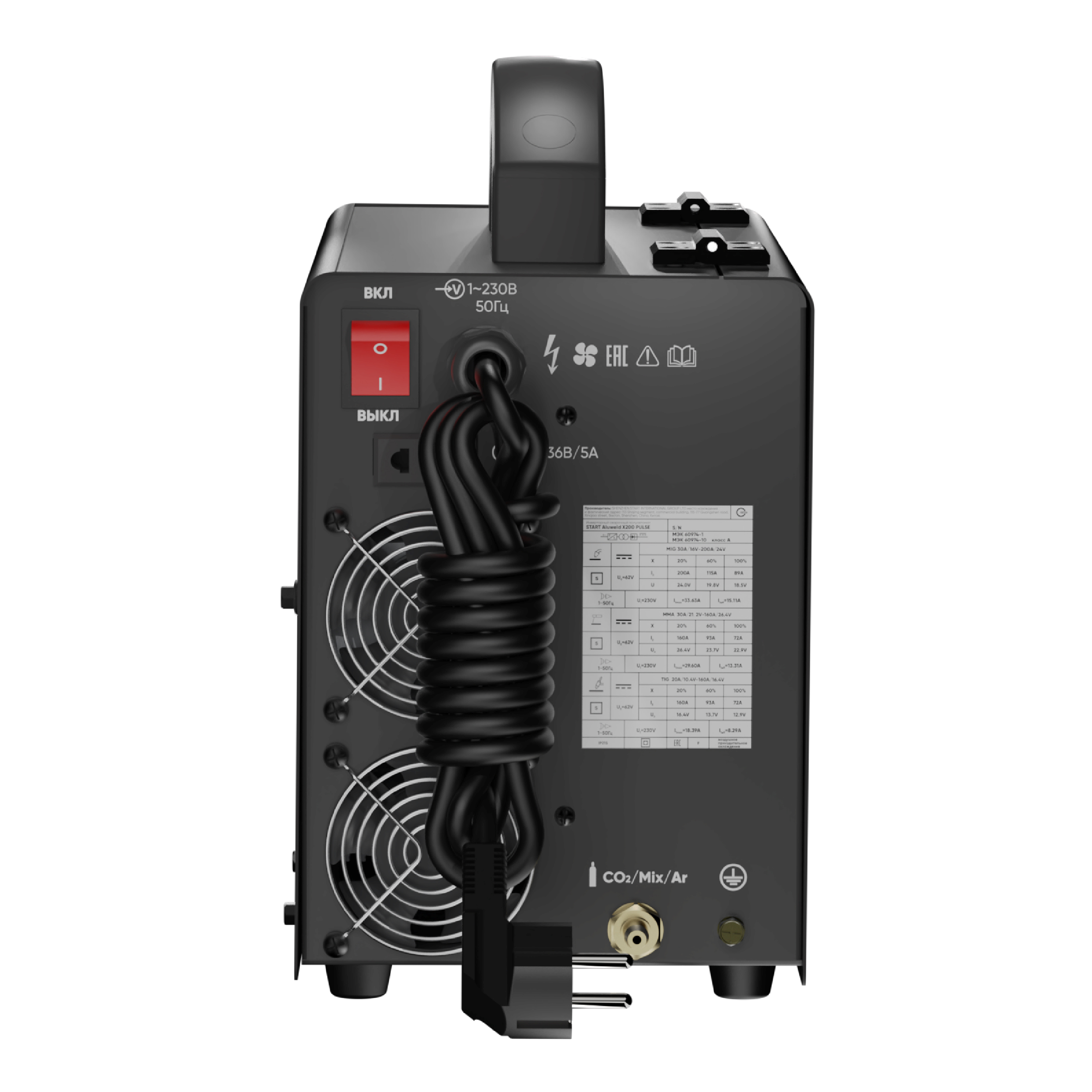 START ALUWELD X200 PULSE Сварочный полуавтомат 2ST200XP — изображение 2