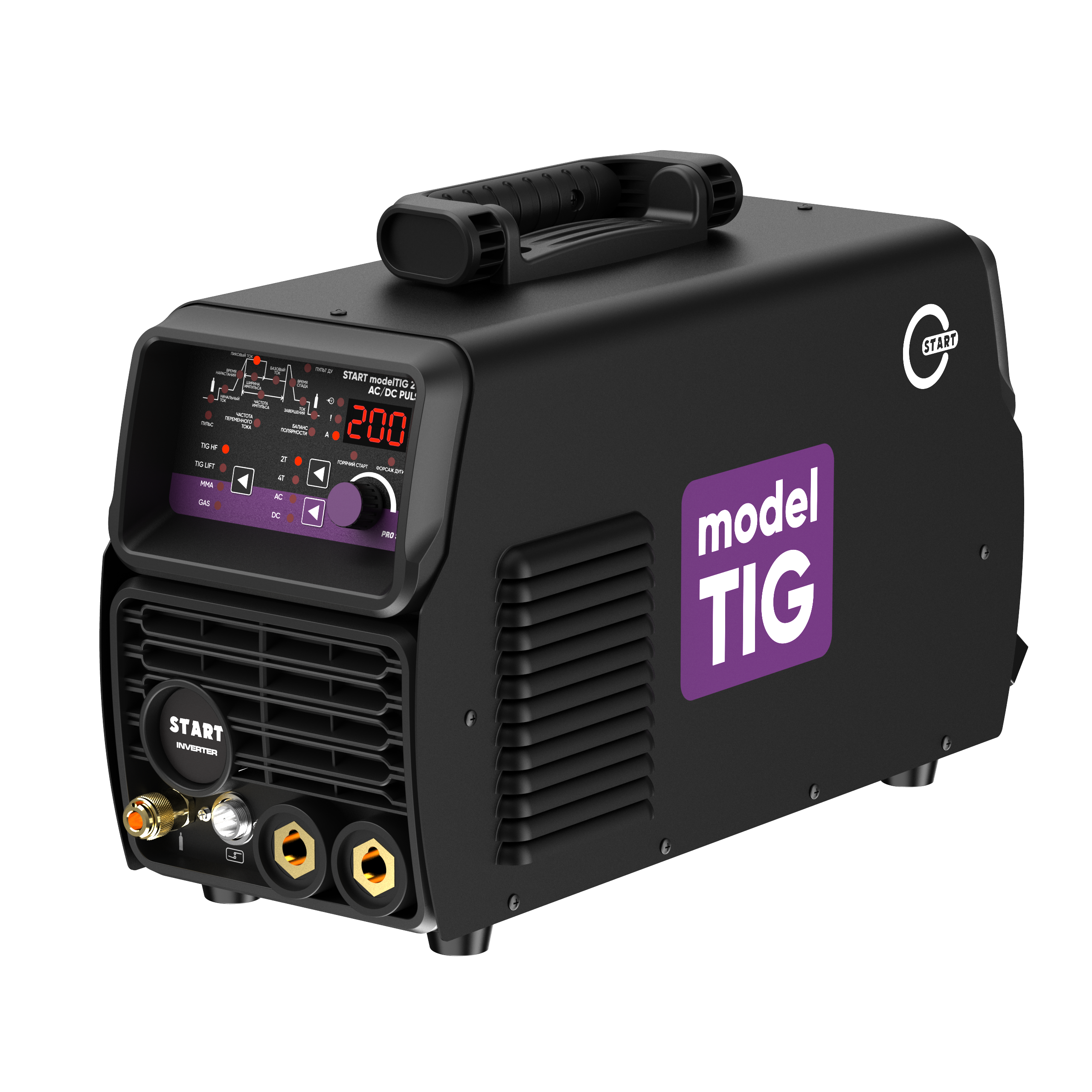 START modelTIG 205 AC/DC TIG PULSE Установка аргонодуговой сварки 3W205AP — изображение 4