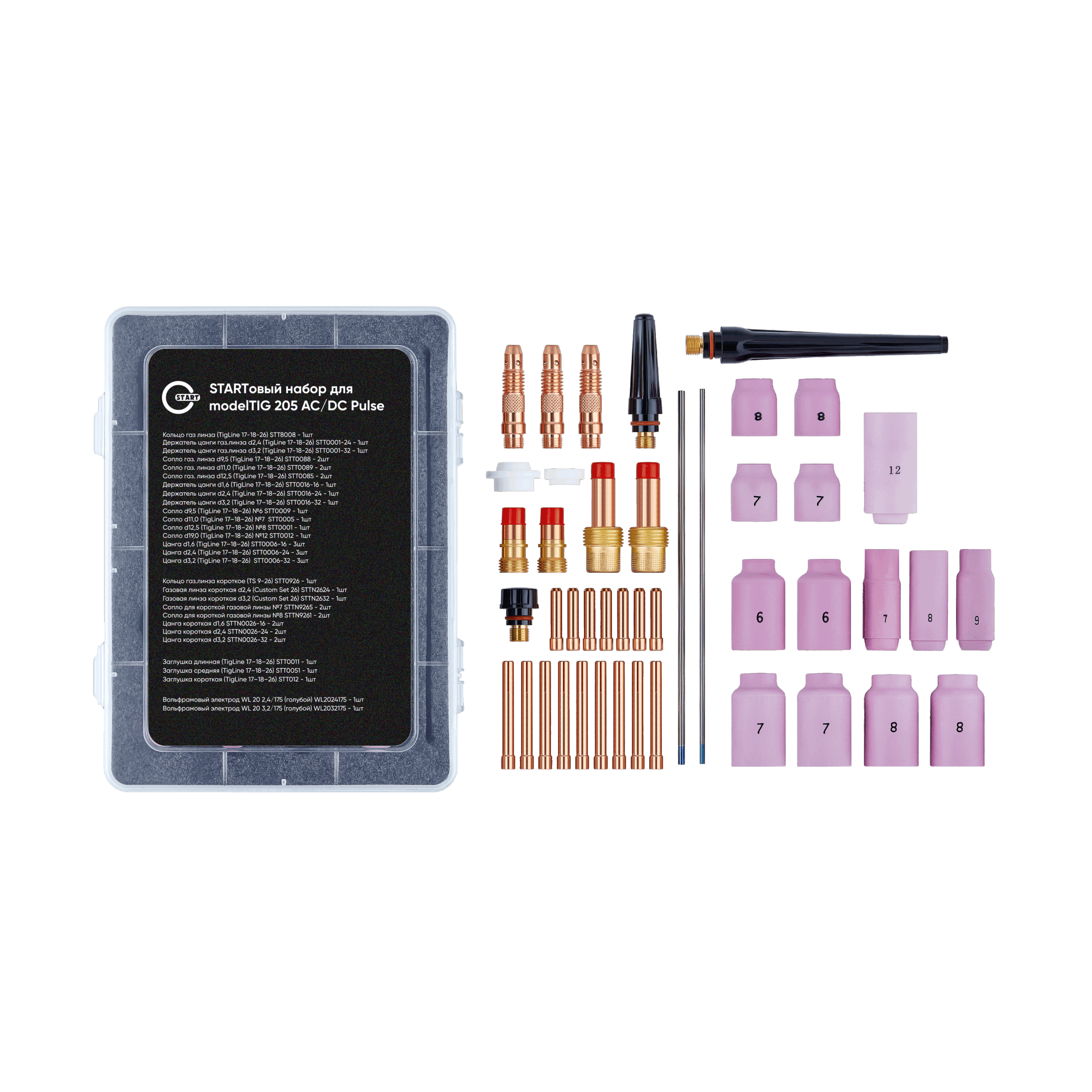 START modelTIG 205 AC/DC TIG PULSE Установка аргонодуговой сварки 3W205AP — изображение 9