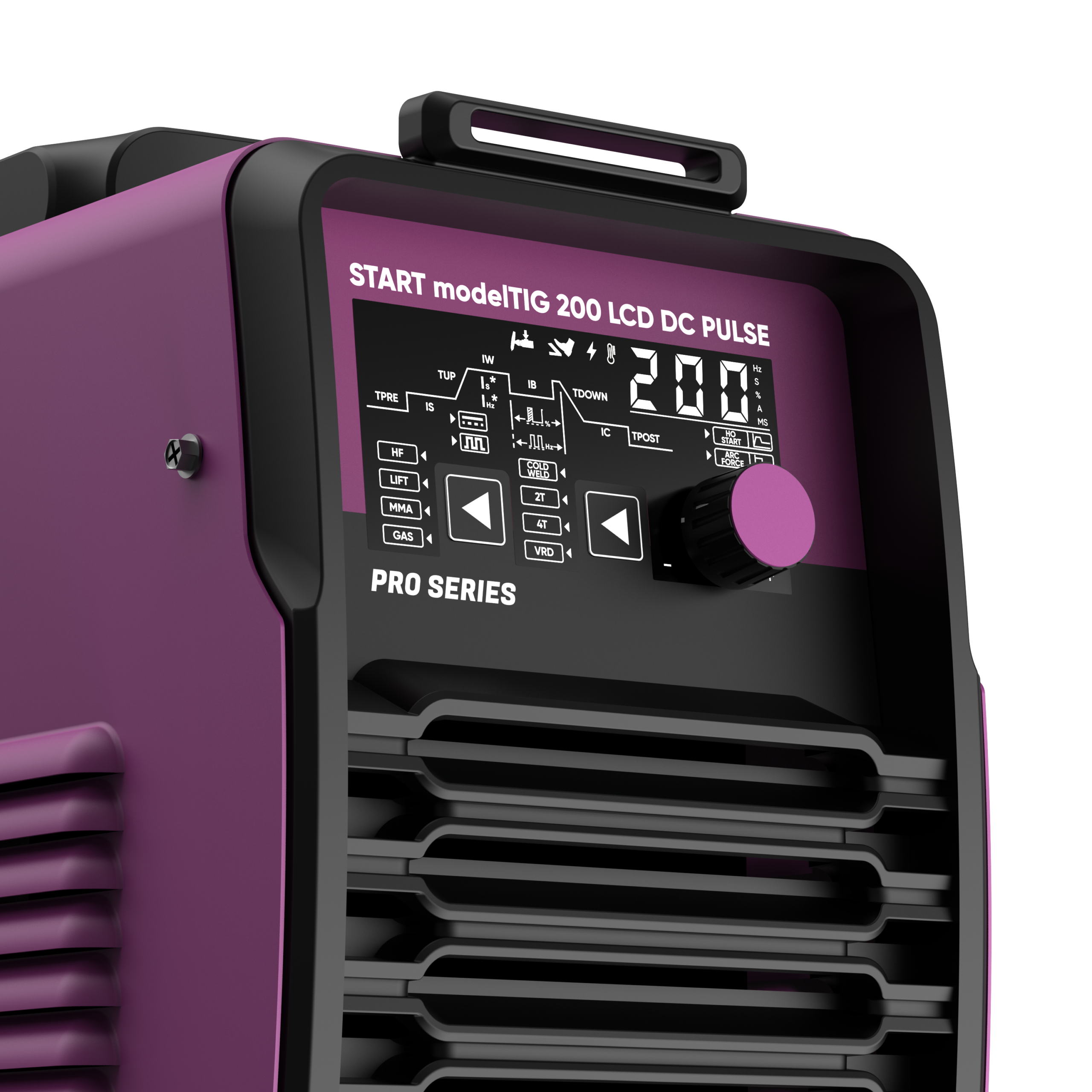 START modelTIG 200 LCD DC PULSE Установка аргонодуговой сварки 3W200PL — изображение 3